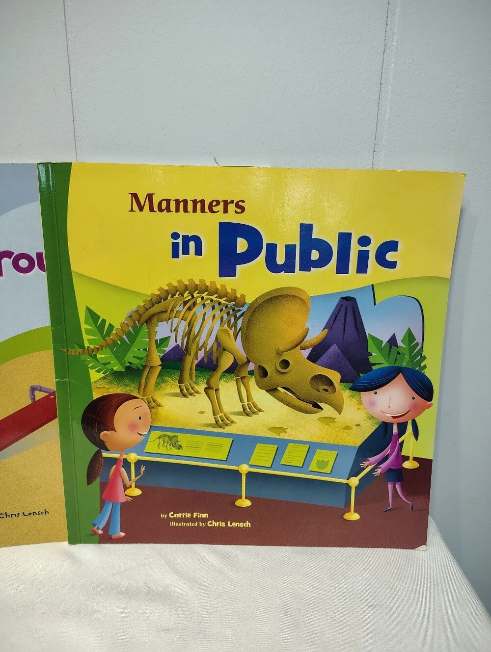 Lot of 4 Manners Books Kids Homeschool Learning Preschool Kindergarten